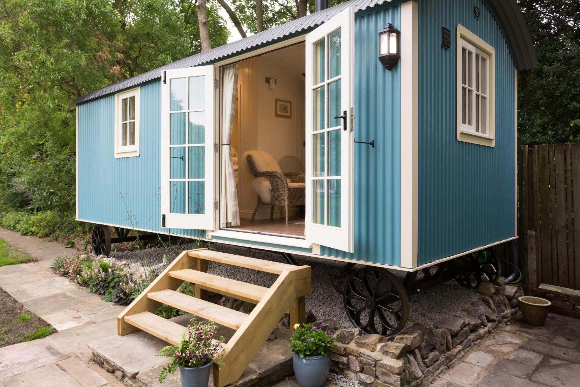 The Bailey Shepherd'S Hut And Holiday Cottage Скиптон Экстерьер фото